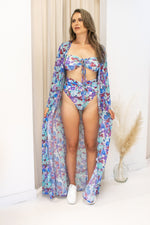 NEW THREE PIECE SWIM SET  (MULTI)