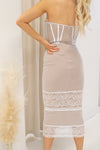 NEW CELESTE LACE MIDI DRESS (HOT RESTOCK)