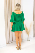 NEW ANILA ROMPER (KELLY GREEN)