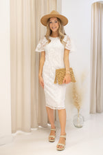 NEW LIRA LACE MIDI DRESS