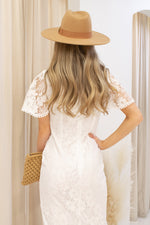 NEW LIRA LACE MIDI DRESS