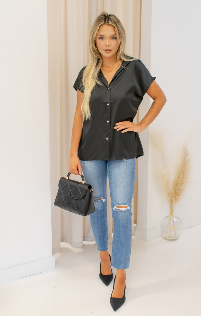 NEW VALLEY BLOUSE (BLACK)