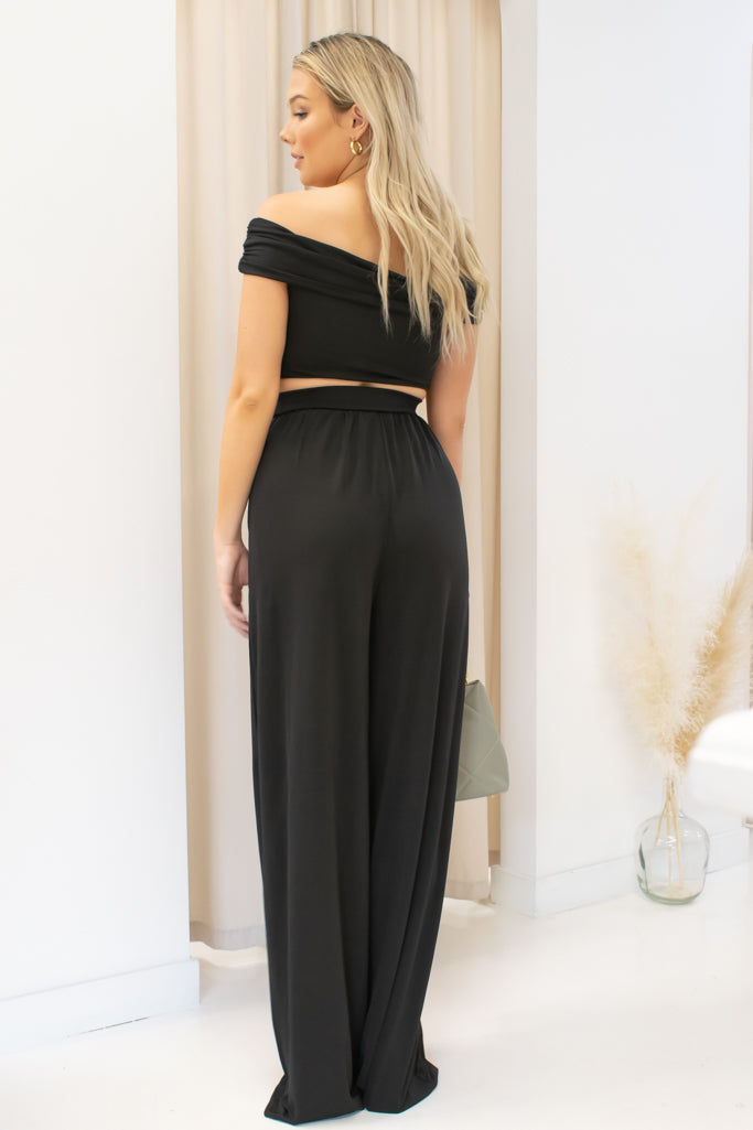 NEW NELL TWO PIECE SET (BLACK)