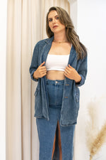 NEW HILARY DENIM BLAZER