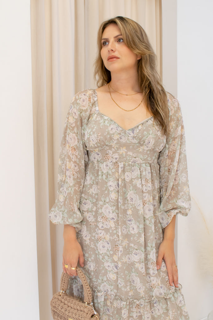 NEW AVALON FLORAL MAXI DRESS