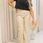 NEW MEGHAN FAUX LEATHER TROUSER