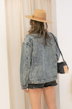 NEW KELLY OVERSIZED DENIM JACKET