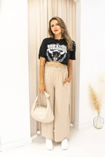 NEW HARLOW WIDE LEG PANTS (BEIGE)