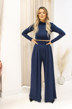 NEW TESSA TWO PIECE SET (NAVY)