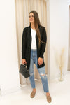 NEW HARRIS CARDIGAN (BLACK)