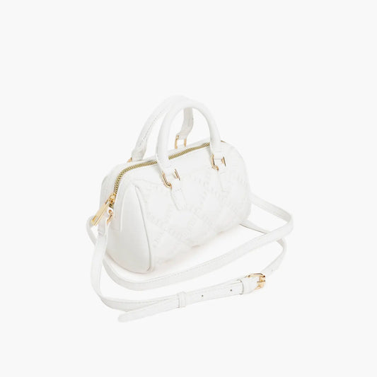NEW QUILTED MINI CROSSBODY ( WHITE )