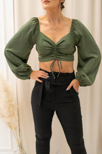 NEW RIAZ TOP (OLIVE)