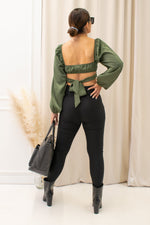 NEW RIAZ TOP (OLIVE)