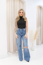 NEW AURORA WIDE LEG JEANS