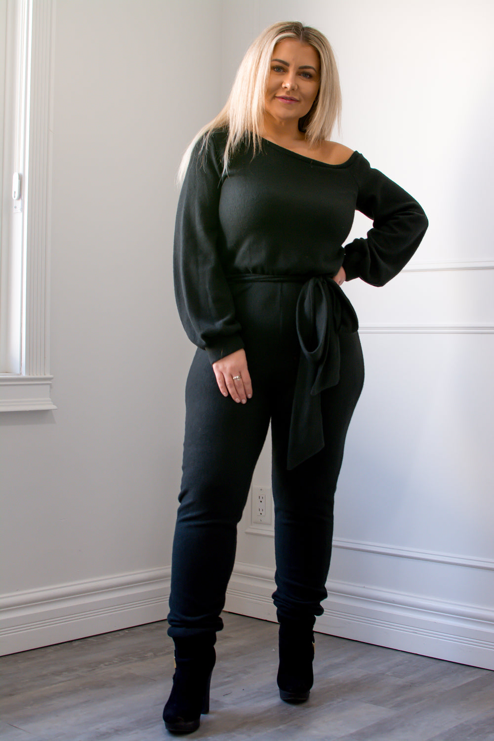 REBECCA PANT ONESIE