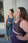 ARRO RIBBED SET TOP (PURPLE) - VELENZIA