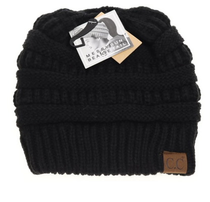 NEW CC PONY TAIL TOQUE