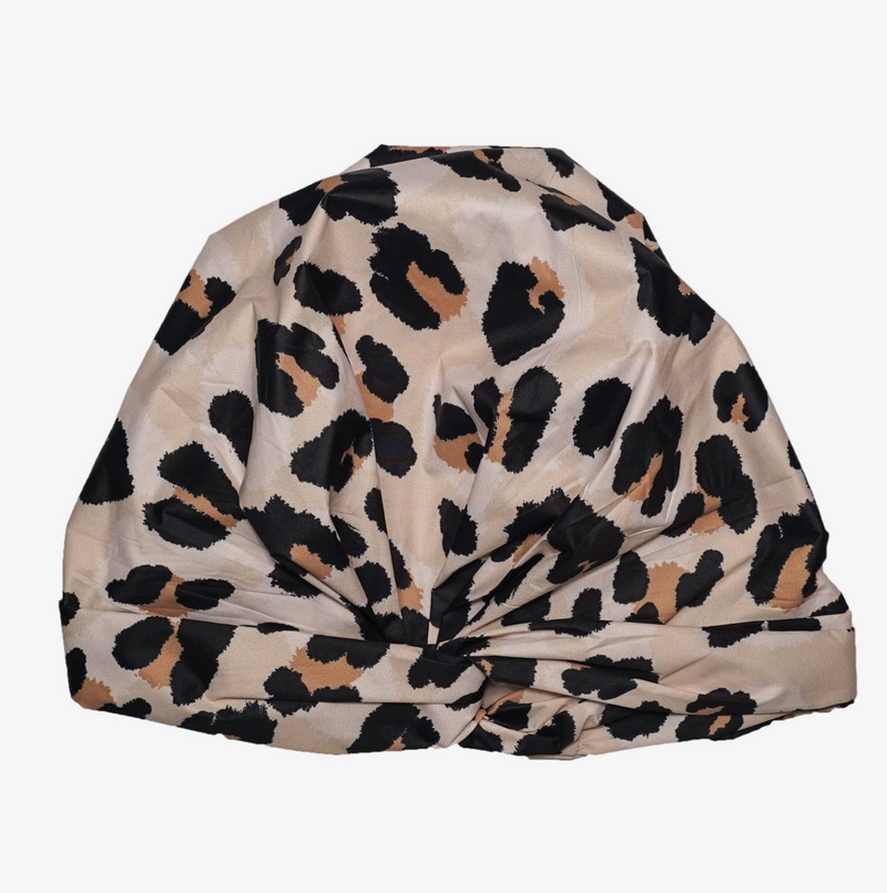 LUXURY SHOWER CAP | LEOPARD | KITSCH