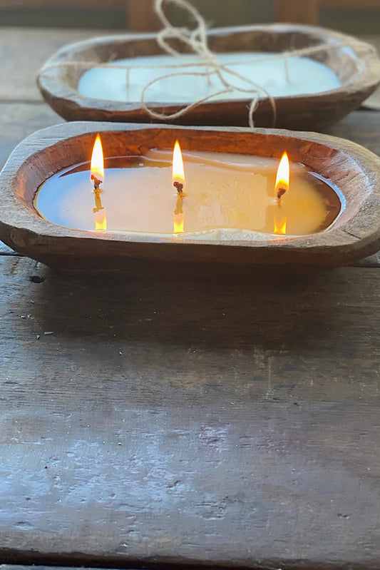 NEW DOUGH BOWL CANDLE