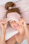 SATIN SLEEP SET (PINK)
